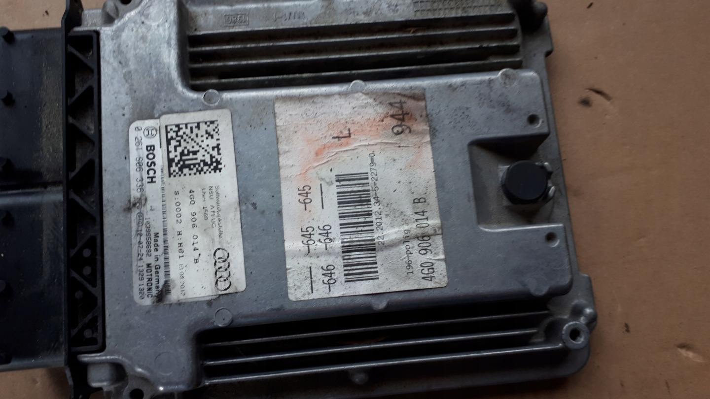 S6 C7 4G computer control unit of the engine 4.0 TFSI S7 4G