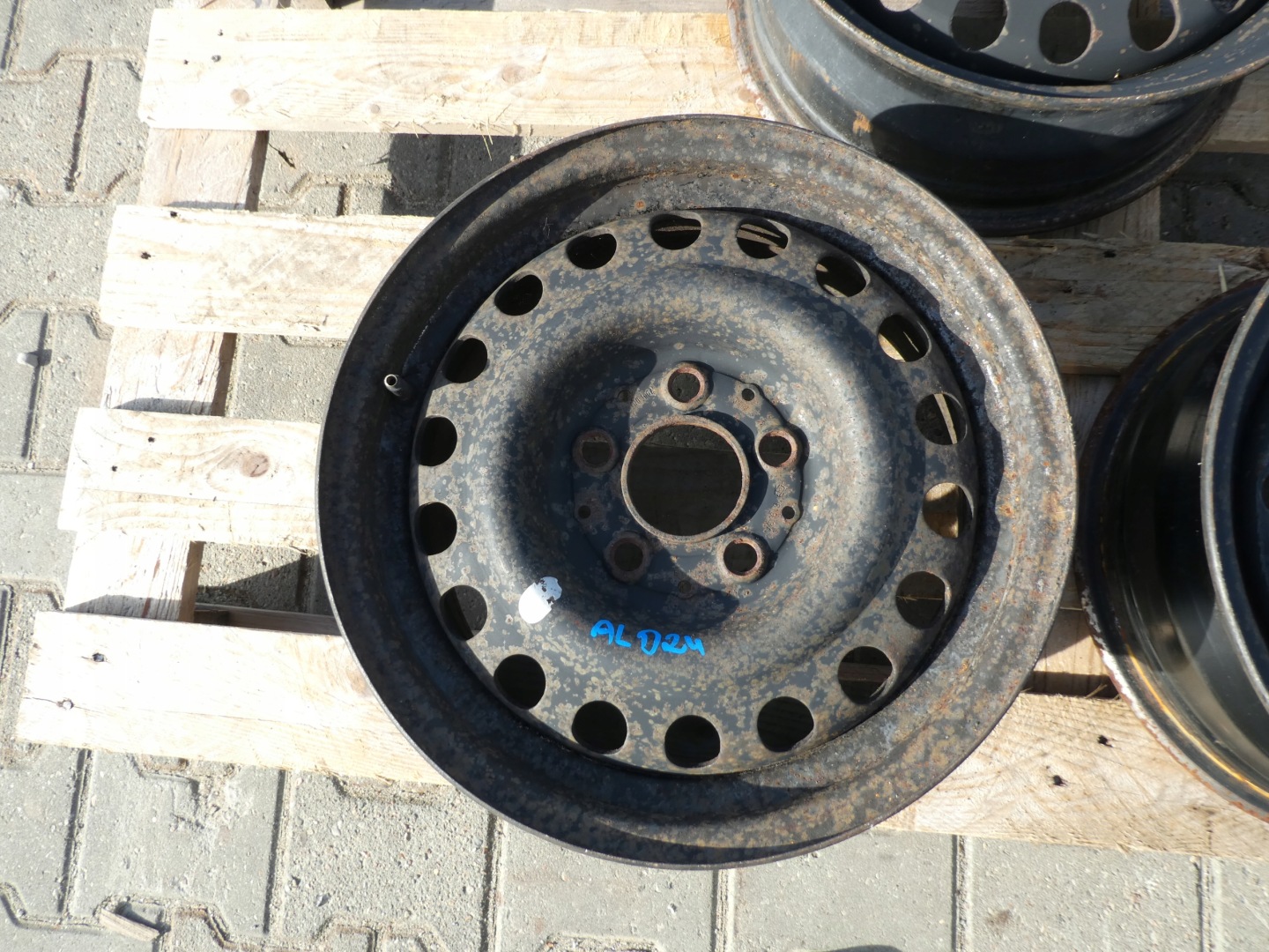 4X discs metal disc MERCEDES 1244001002