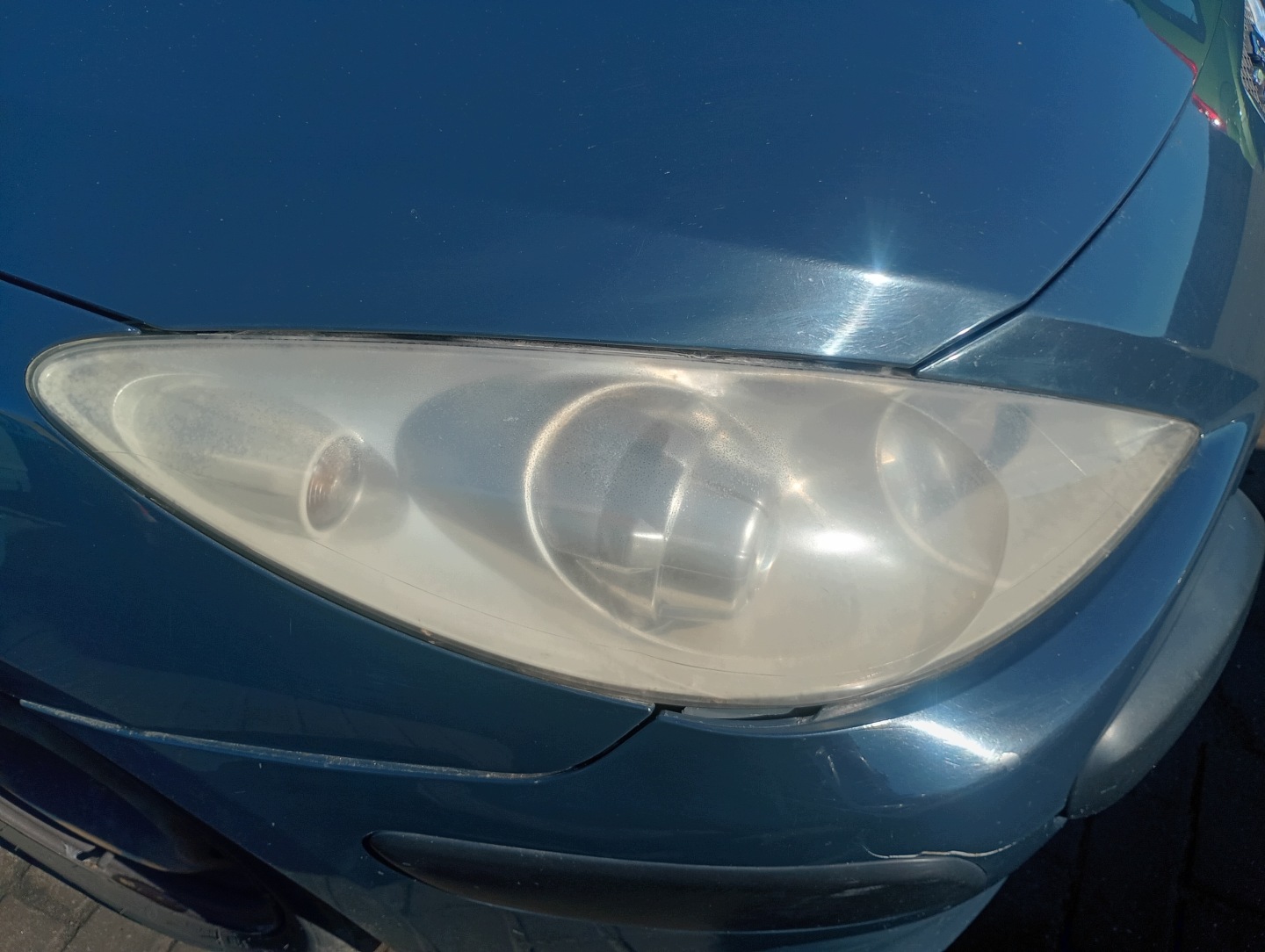 Reflektor light right front front Peugeot 307 FL 04-09