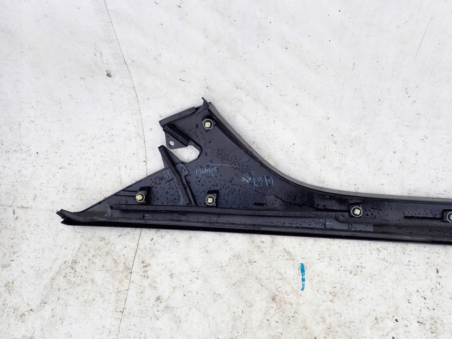 TOYOTA 76004-62010 moulding for SZYBE left front