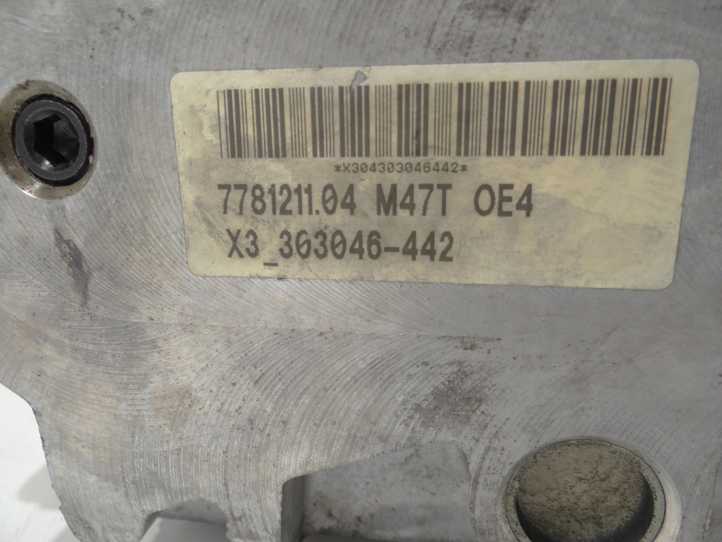 TESTATA BMW X3 E83 OE 7785876