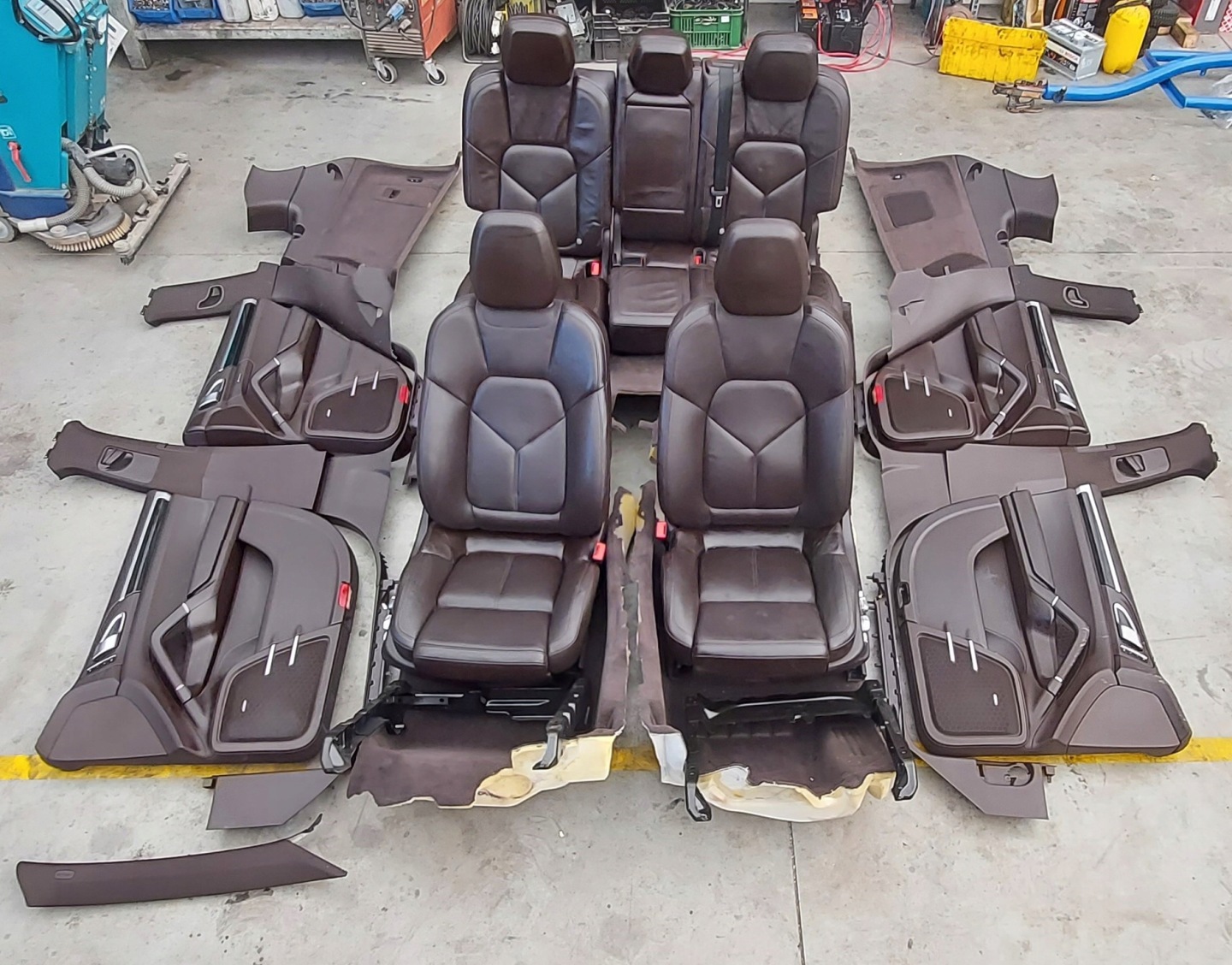 mitte innere PORSCHE CAYENNE 7P 10-18 BRAZ