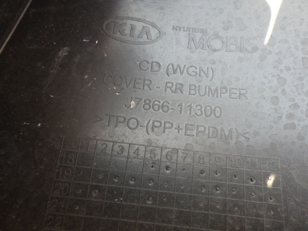 KIA CEED 3 III SW KOMBI 18- bumper rear rear part