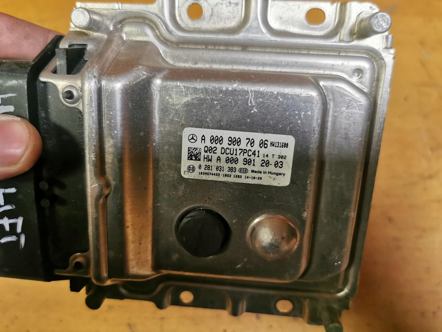 control unit computer ADBLUE MERCEDES E-KLASA W212 2.2 CDI A0009007006