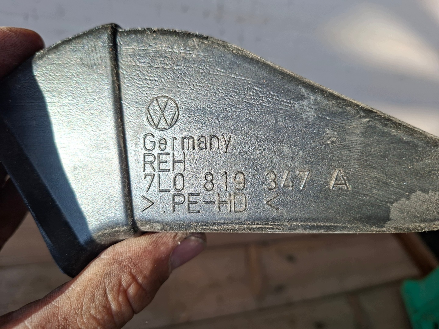 pipe drain air 7L0819347A VW TOUAREG 7L