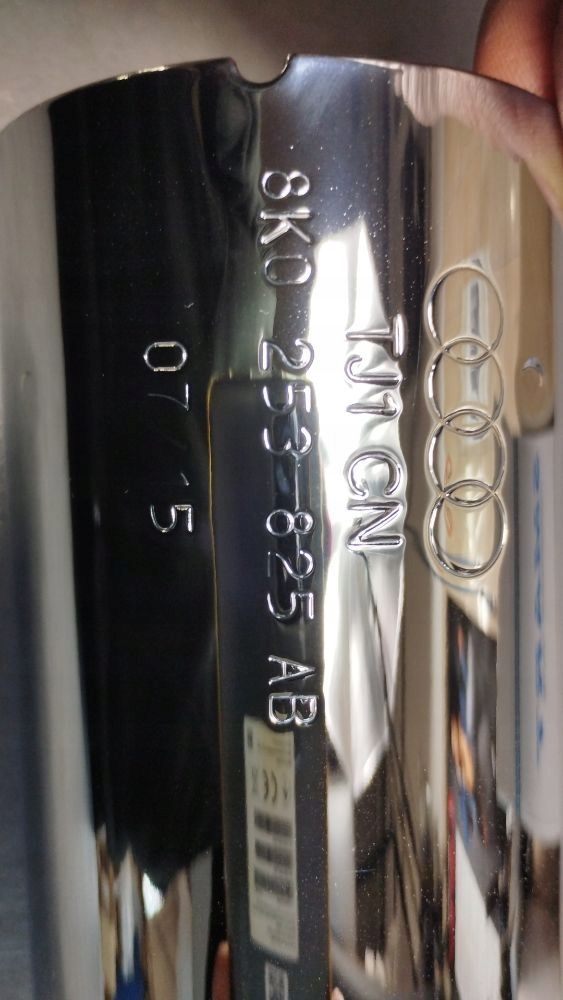 Audi A5 Sportback 8TA TERMINALE dello scarico 8K0253825AB