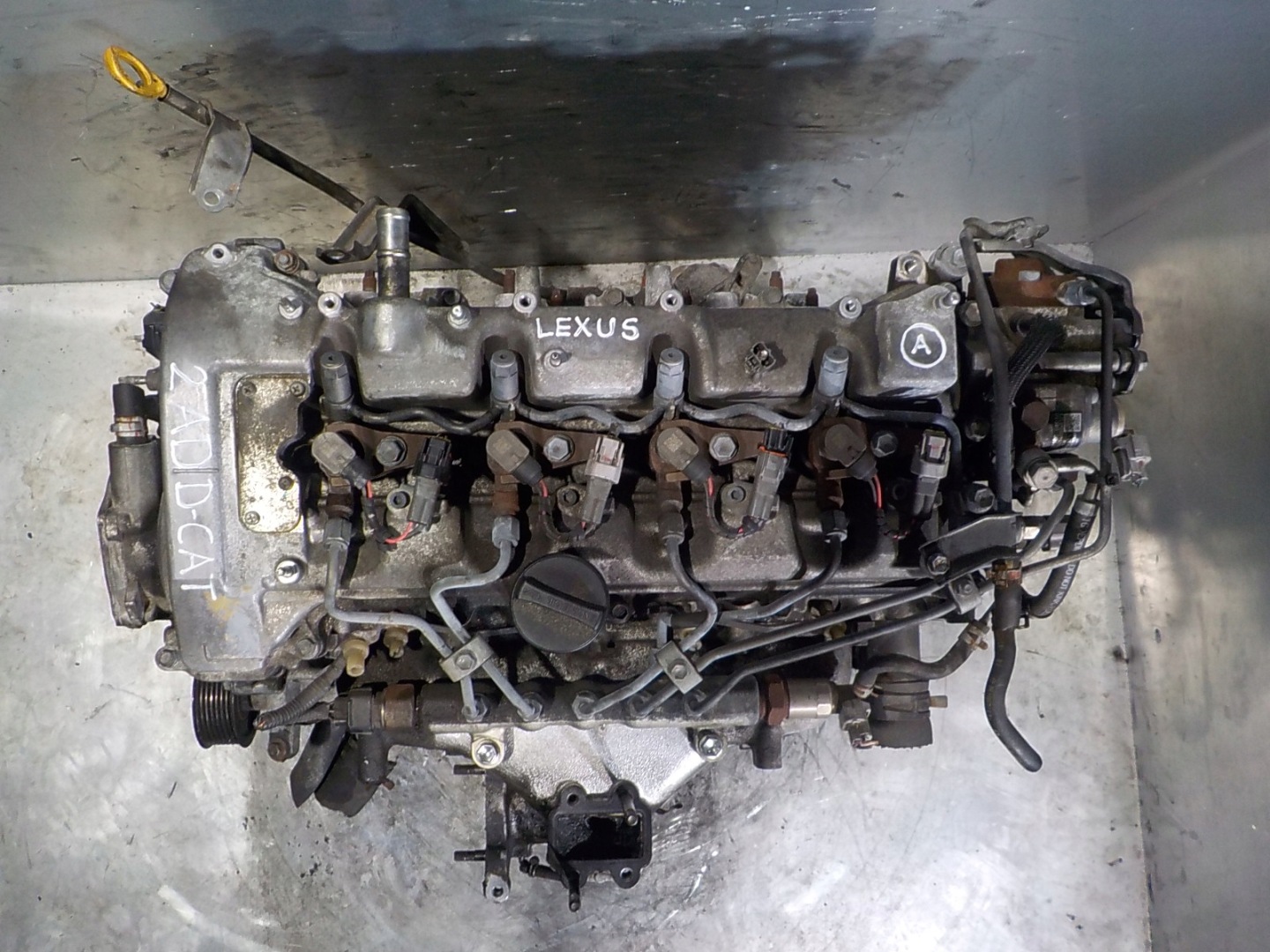 LEXUS IS II engine 2.2 D-CAT 177 KM 2AD nozzles 23670-26020 PRZEBIEG 76 TYS