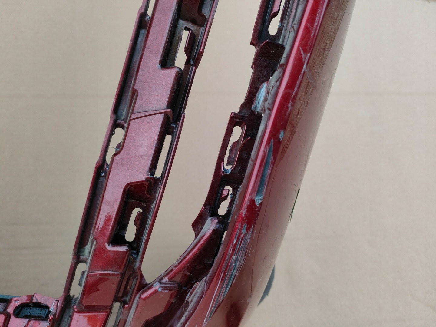 bumper front front AUDI Q7 II 2 LIFT FACE LIFTING 4M0 S-LINE 4m0807733f