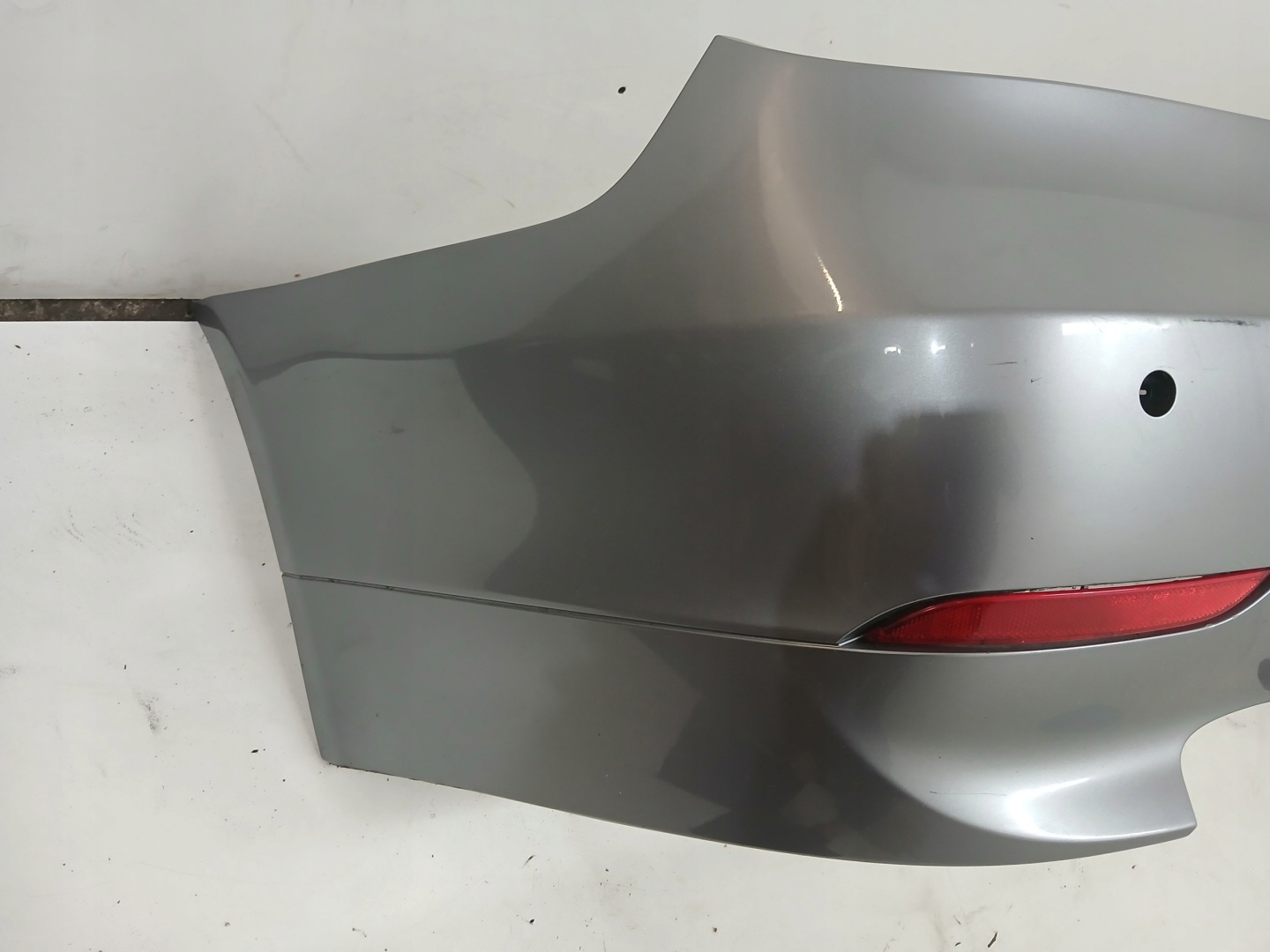 bumper rear rear part BMW E60 SILBERGRAU A08/7