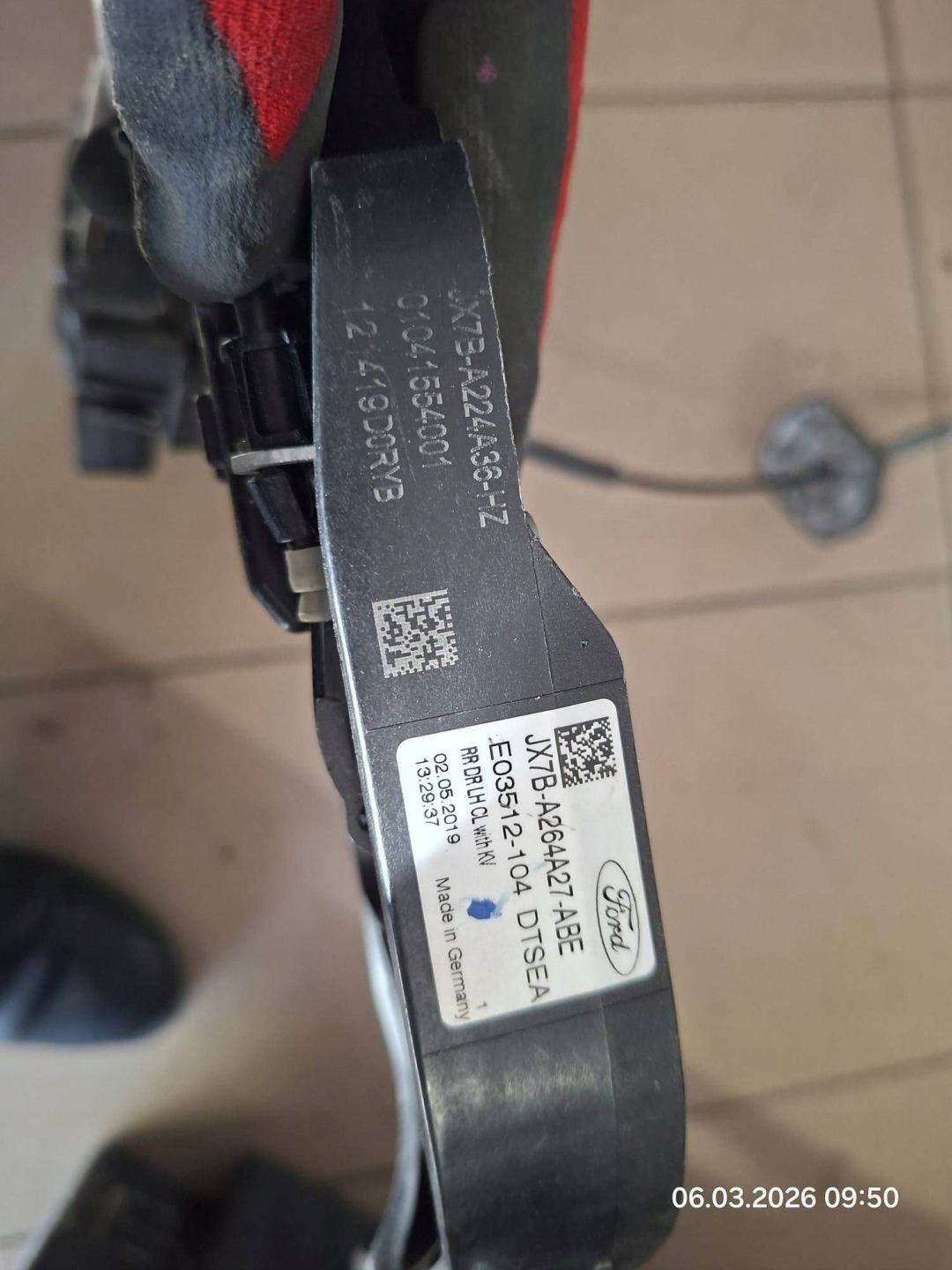 lock door tylnych left side Ford Focus MK4 JX7B-A264A27-ABE