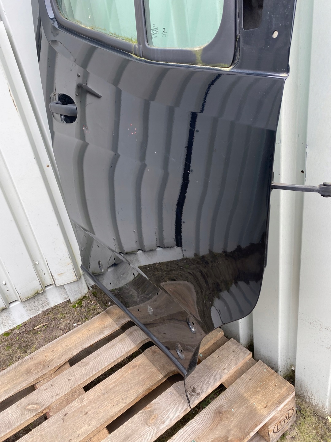 MERCEDES SPRINTER W907 door right front black, EUROPA