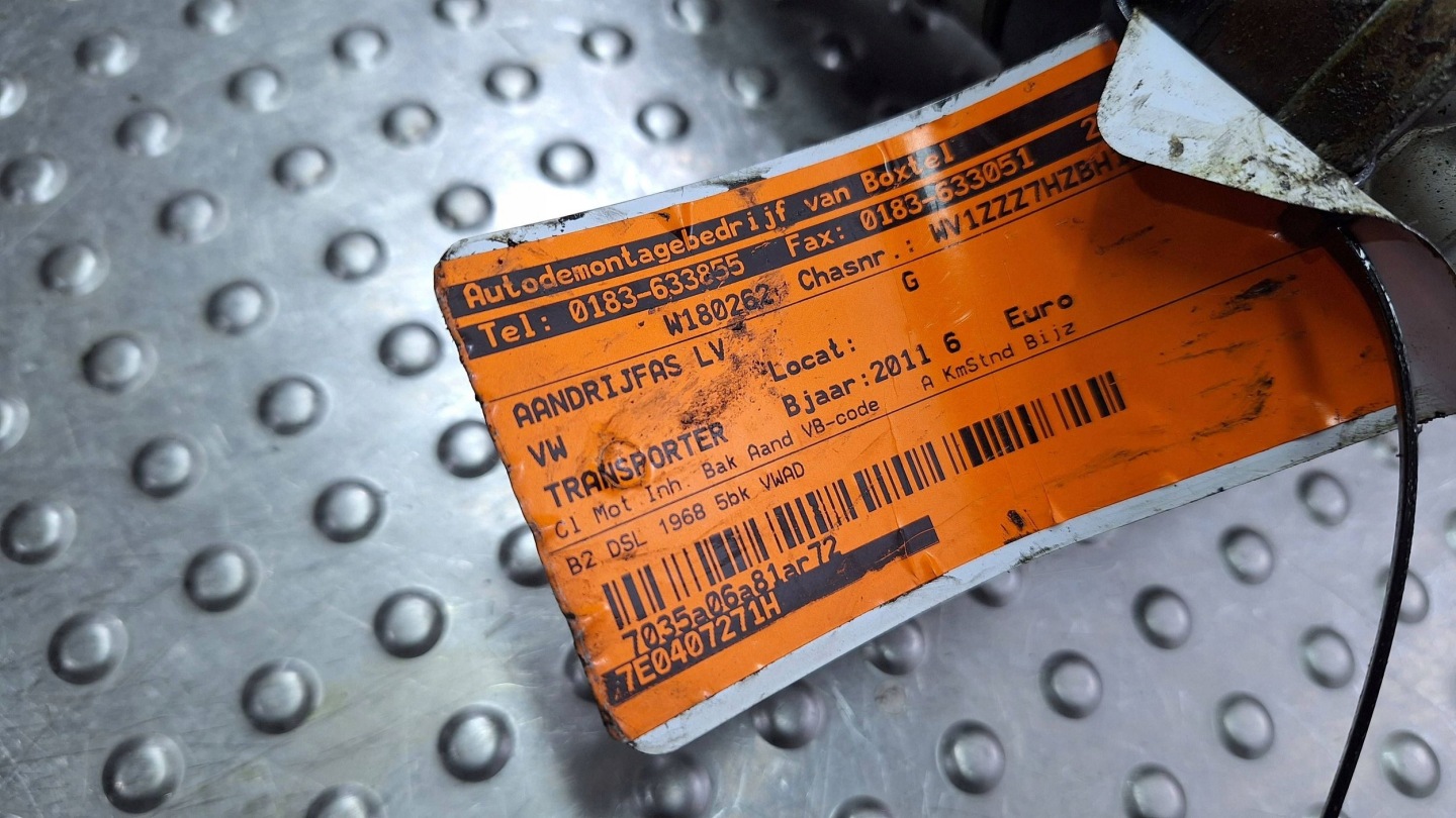 semi-axis left front 7E0407271H VW T5 LIFT T6 2.0 TDI