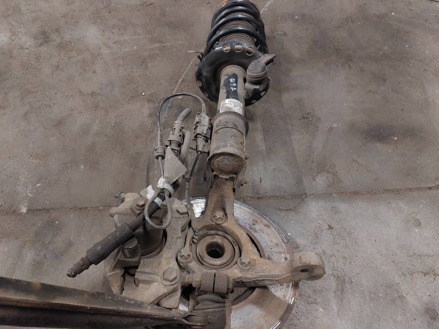 shock absorber spring swing right front OPEL ASTRA H 1.6 16V