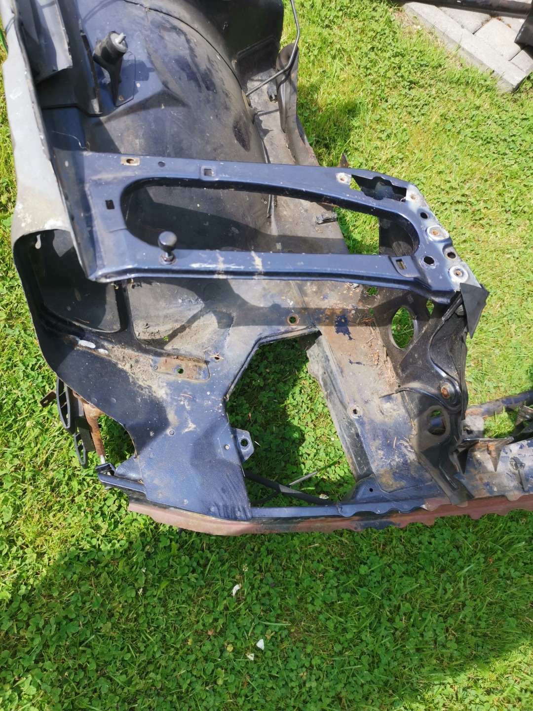 MERCEDES W140 quarter tension belt front front fartuch
