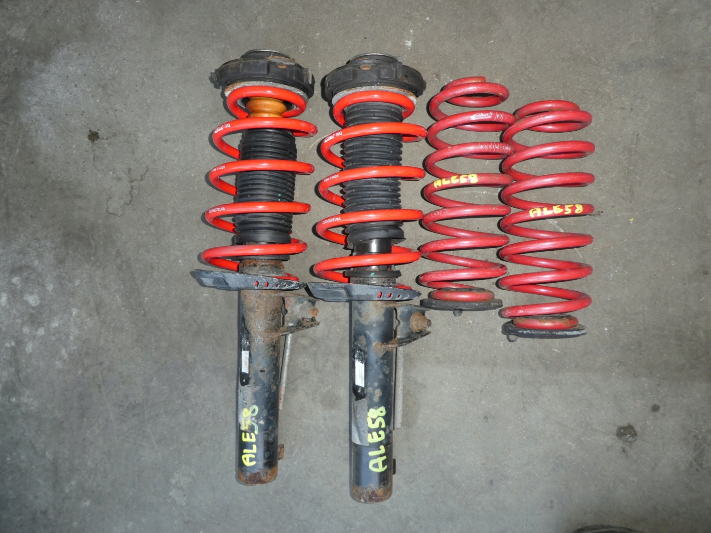 shock absorber front OBNIZAJACE springs VW
