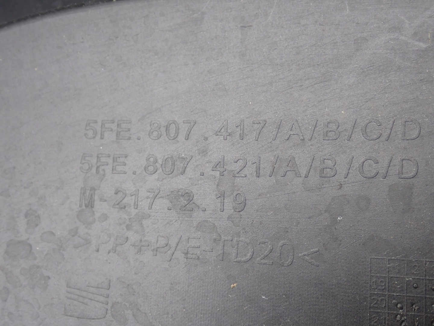 bumper rear part rear SEAT LEON 4 IV 5FE KOMBI 20