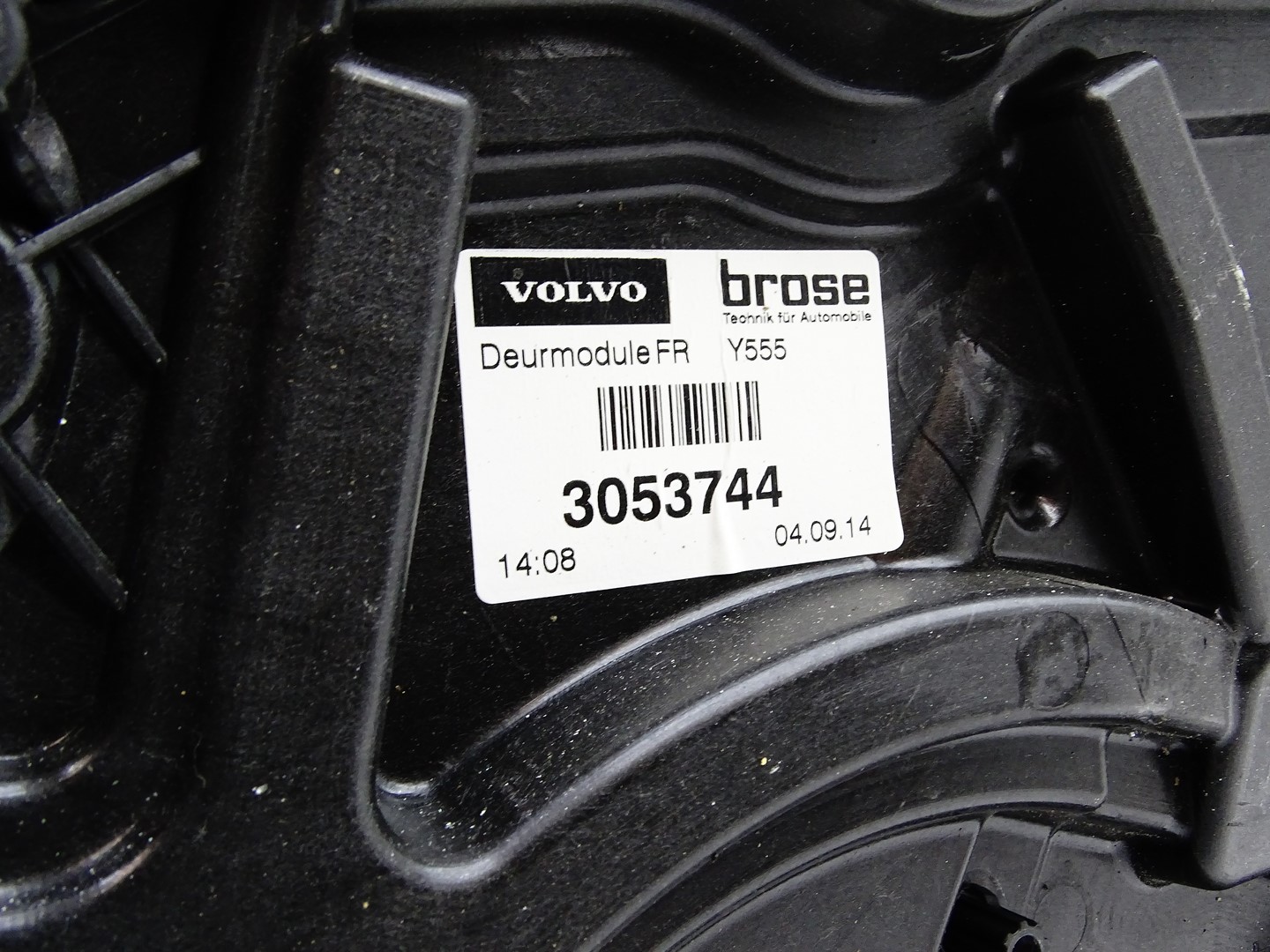 mechanism window regulator right front front VOLVO V40 II 31276216
