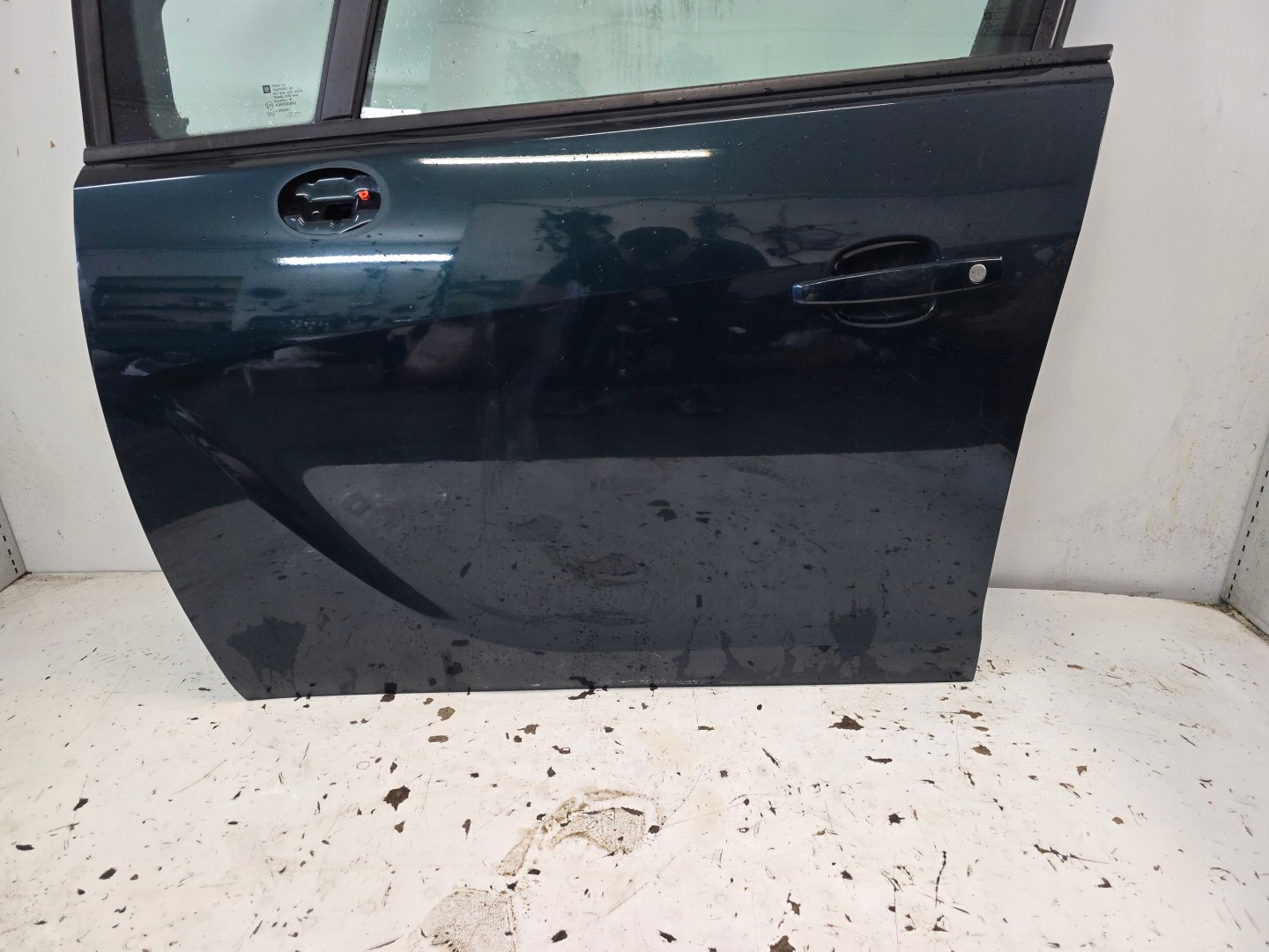 OPEL MERIVA B II door left front left front Z30V green EUROPA