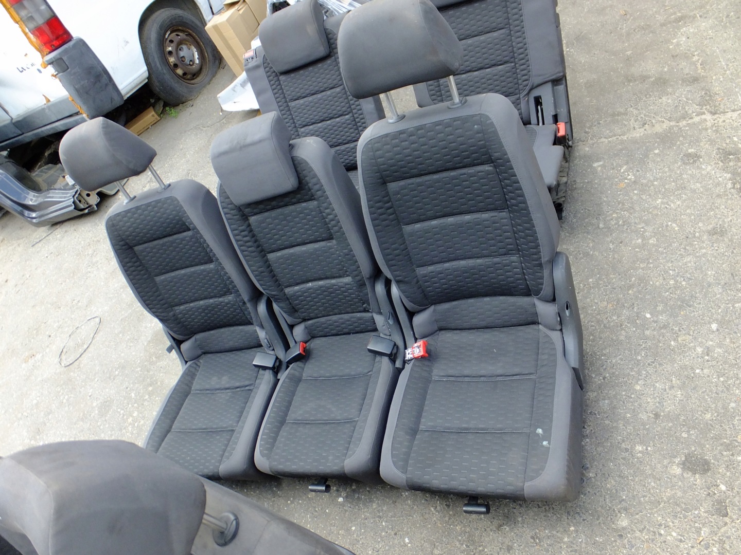 Siège Chauffeurs Sièges komplet 7 osob vw touran et 2008r