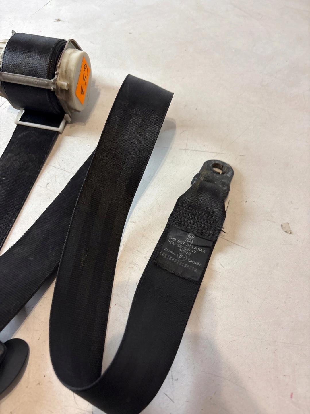 Gurten Sicherheits heck hinten mitte II rzad Volkswagen T5