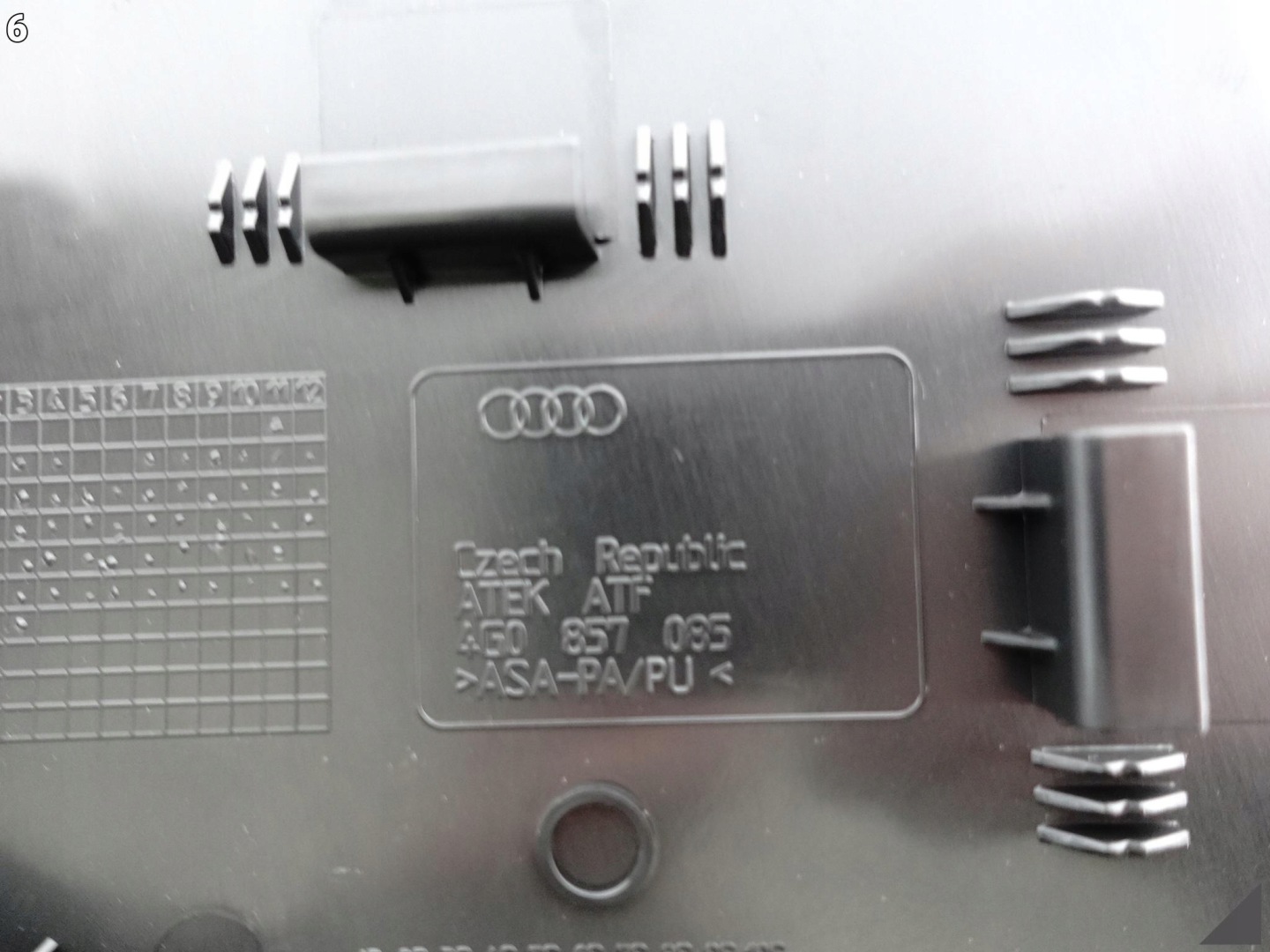AUDI A6 S6 C7 4G0 10-18 LIFT cover spoiler dashboard instrument panel cockpit left
