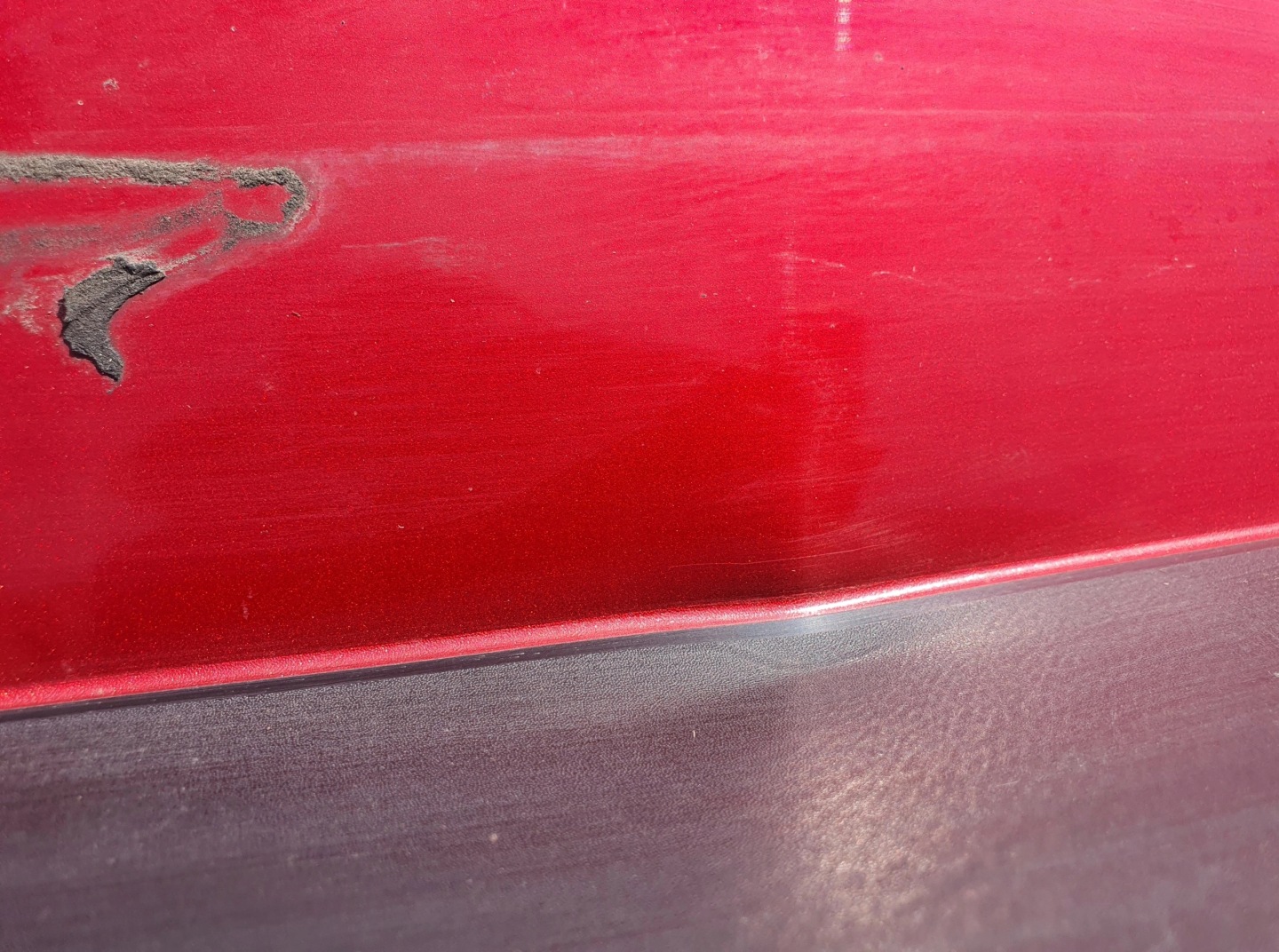 MAZDA CX-3 15- bumper rear part rear D10J50221 original