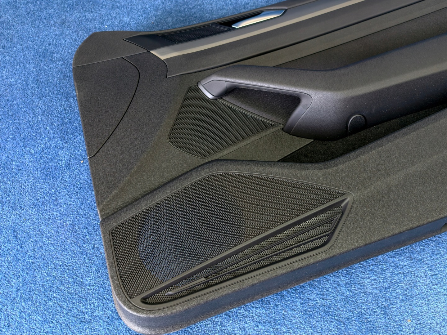 VW PASSAT B8 upholstery side door right front complete black