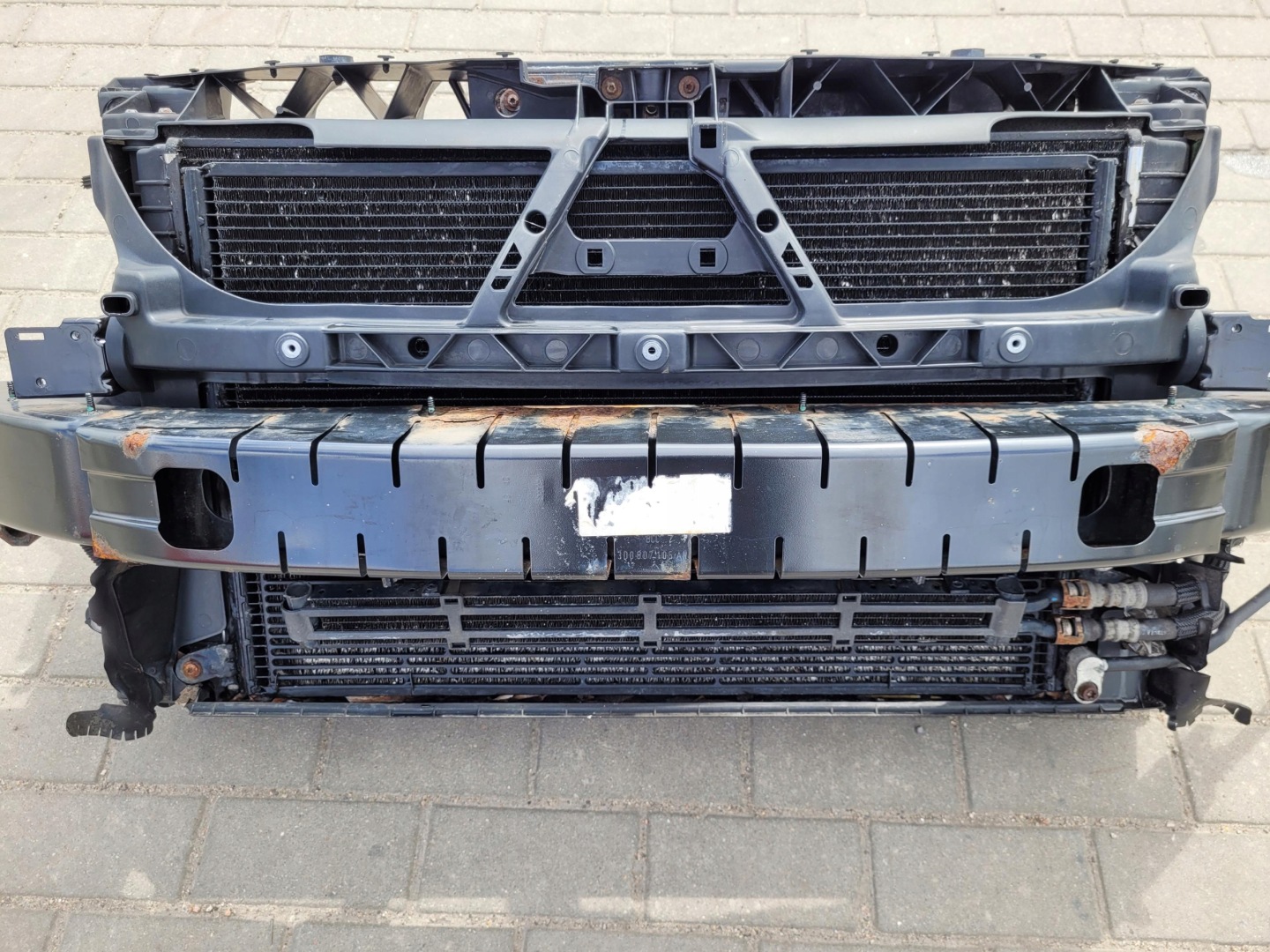 front body wall front pillar sider radiator VW PHAETON LIFT 3.0 TDI