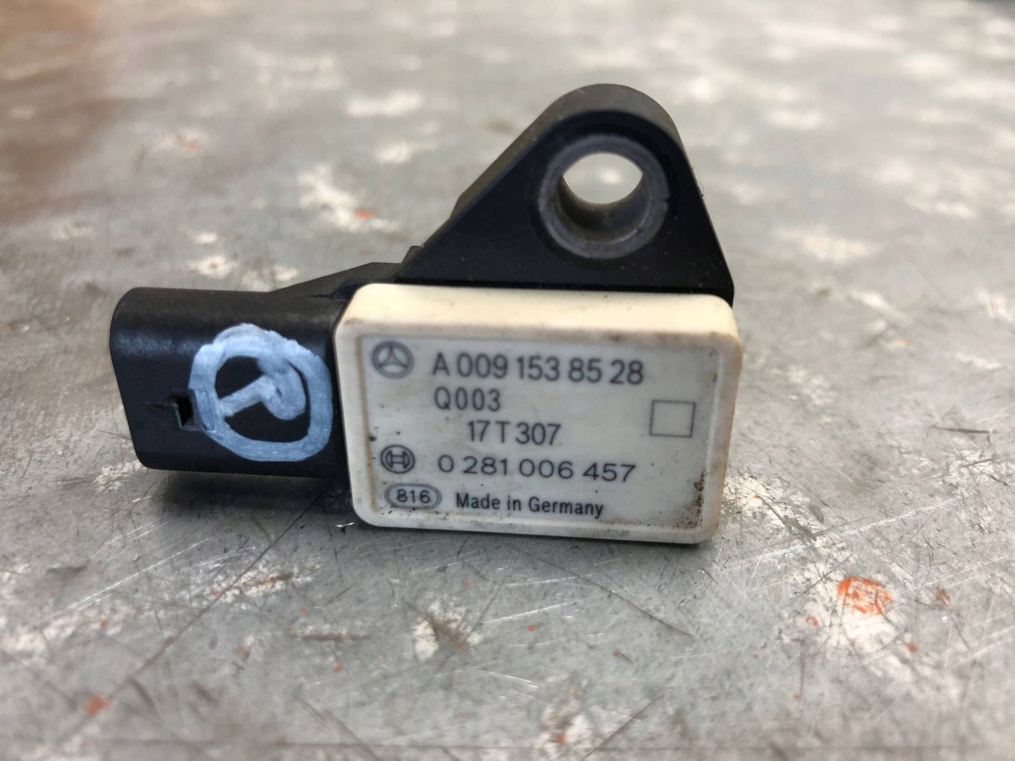 Sensor Druck luft MERCEDES A0091538528