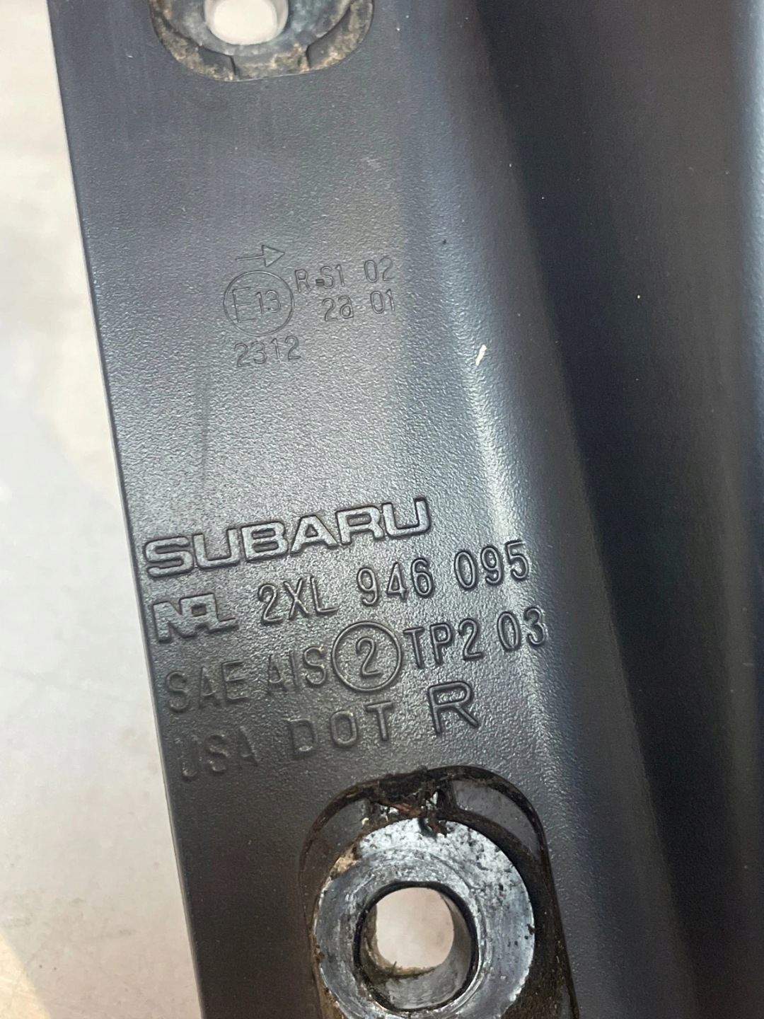 light rear part rear right Subaru Tribeca B9