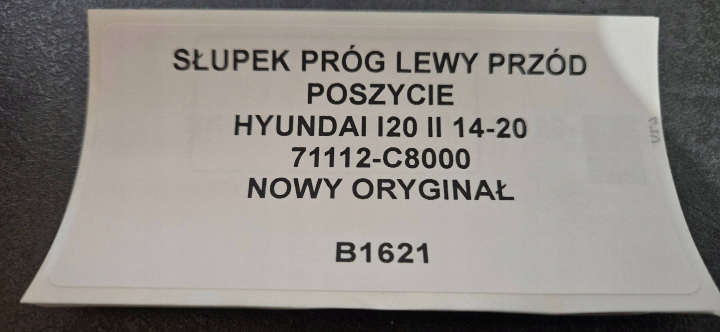krytka prahová levá strana Hyundai i20 (GB IB) 71112C8000