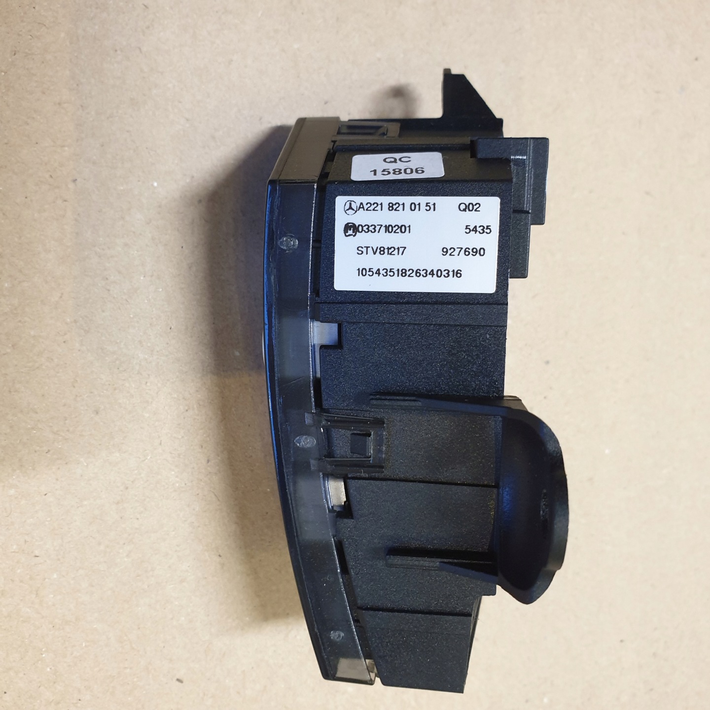 switch BLOKADY door left front MERCEDES W221