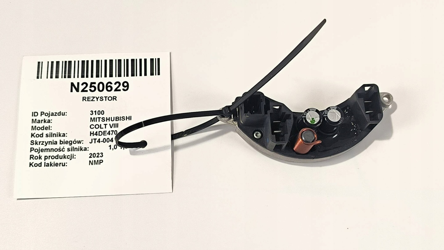 heater fan resistor MITSHUBISHI COLT VIII CLIO V