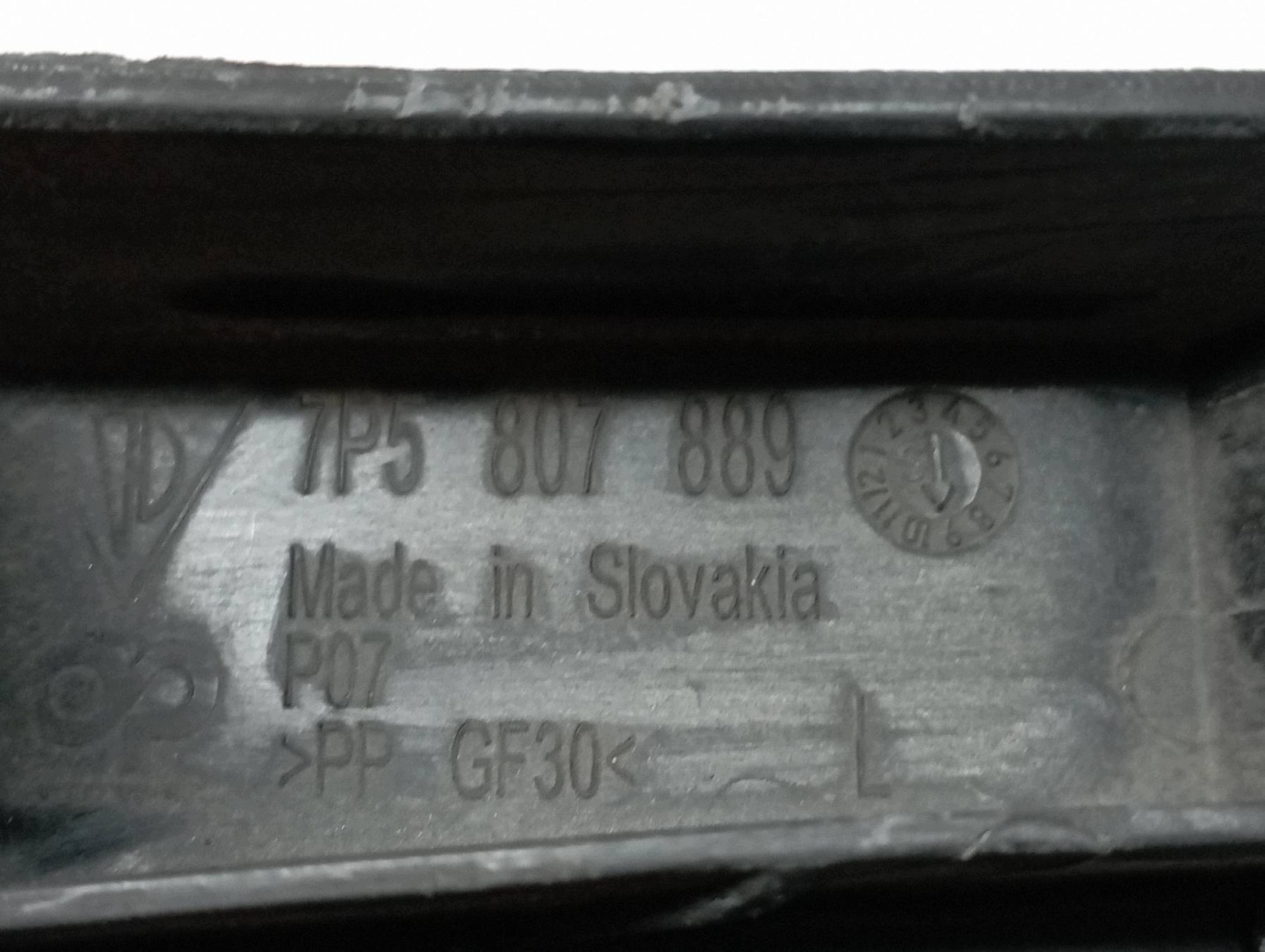 bumper bracket KOMPLET rear part 7P5807049 7P5807889 Porsche Cayenne II
