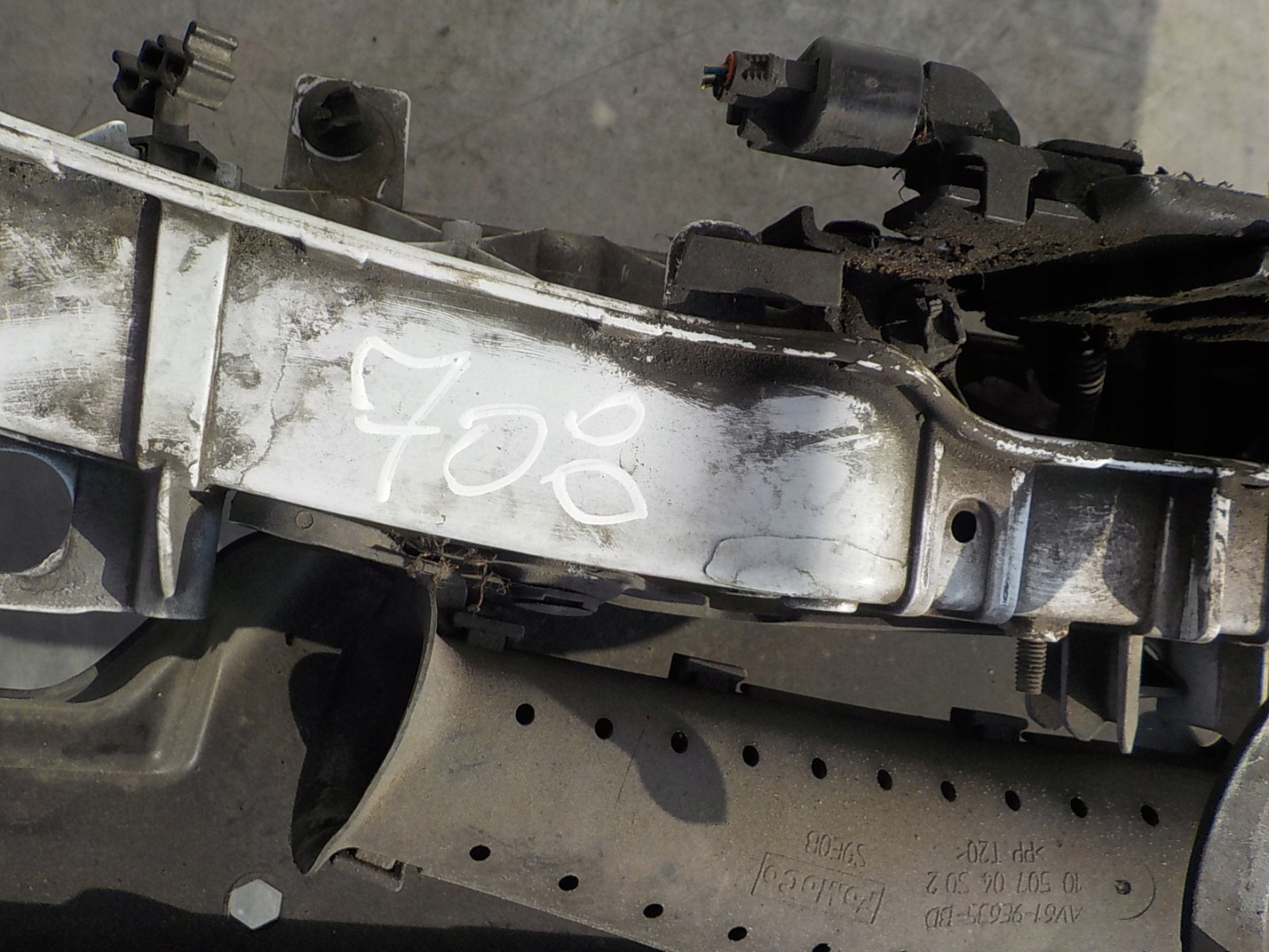 708 FORD GRAND C-MAX II MK2 support panel for radiators headlight trim