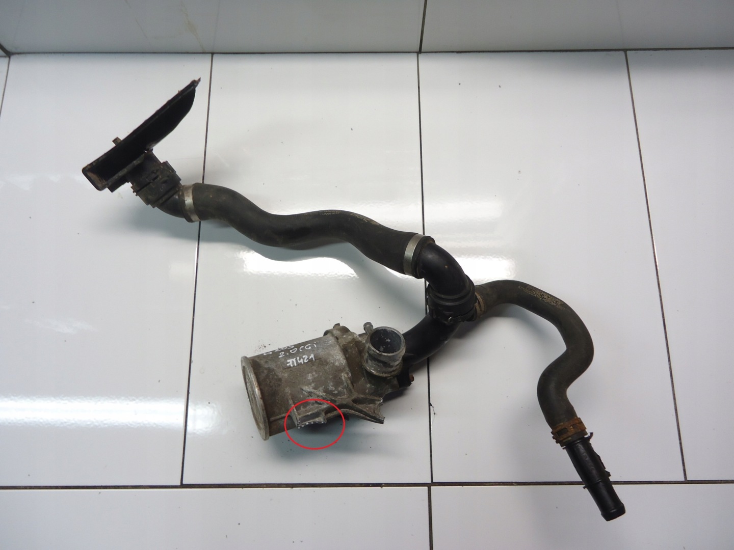 MERCEDES W205 2.0CGI supplementary water pump A2742000207