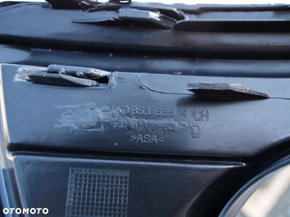 Volkswagen Golf 5 1K9 Grill Lüftungsgitter links Stoßstange