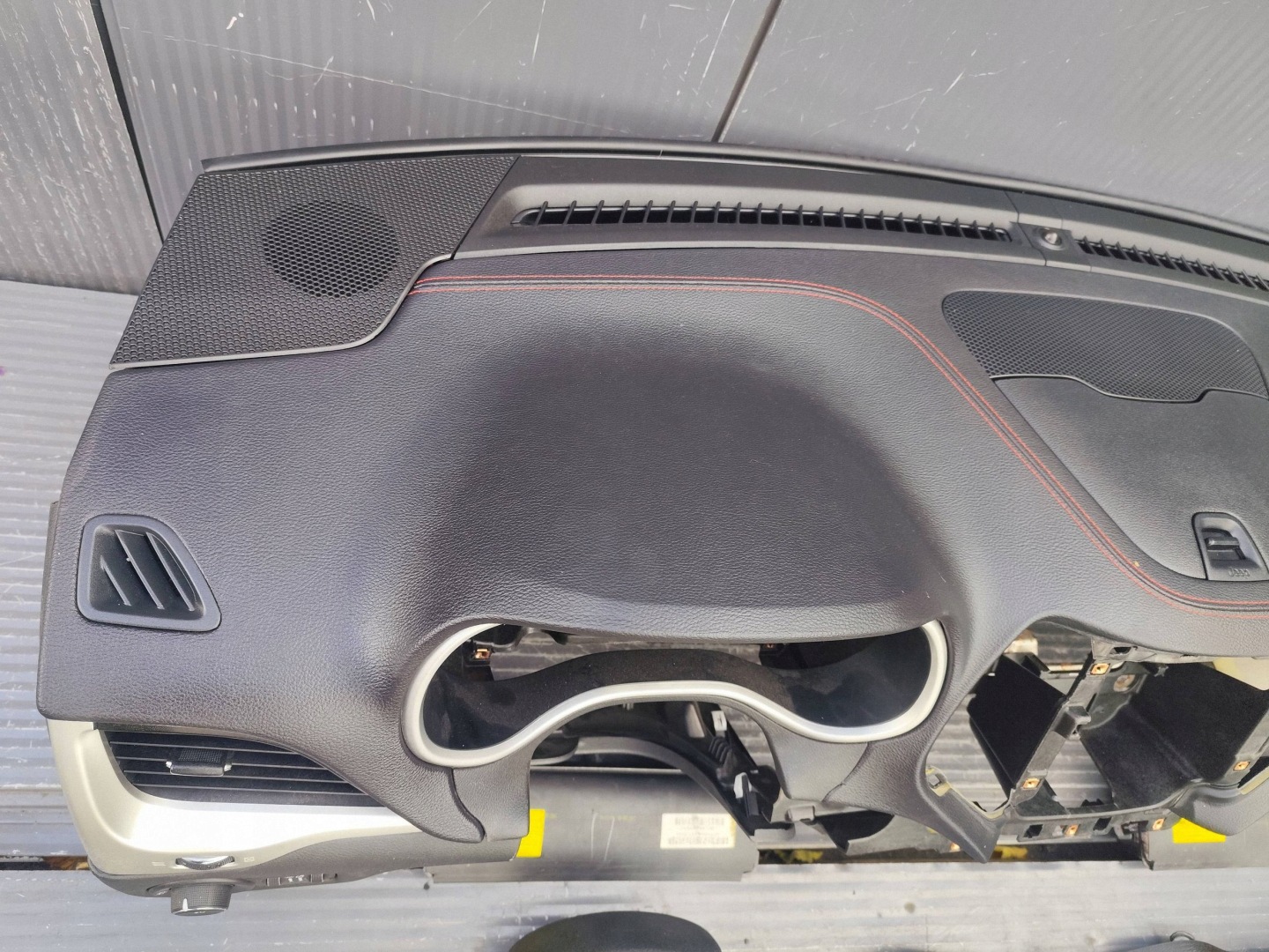 JEEP CHEROKEE KL TRAILHAWK leder NIC konsole airbag gurten KOMPLET ausbau