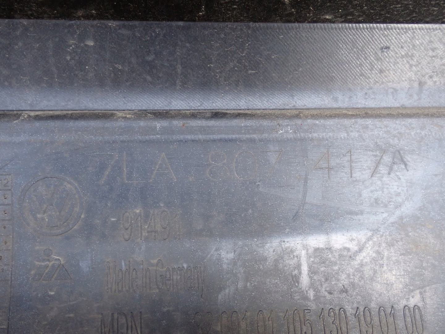 bumper rear part rear VW MULTIVAN T6 LIFT T6.1 7LA 2019