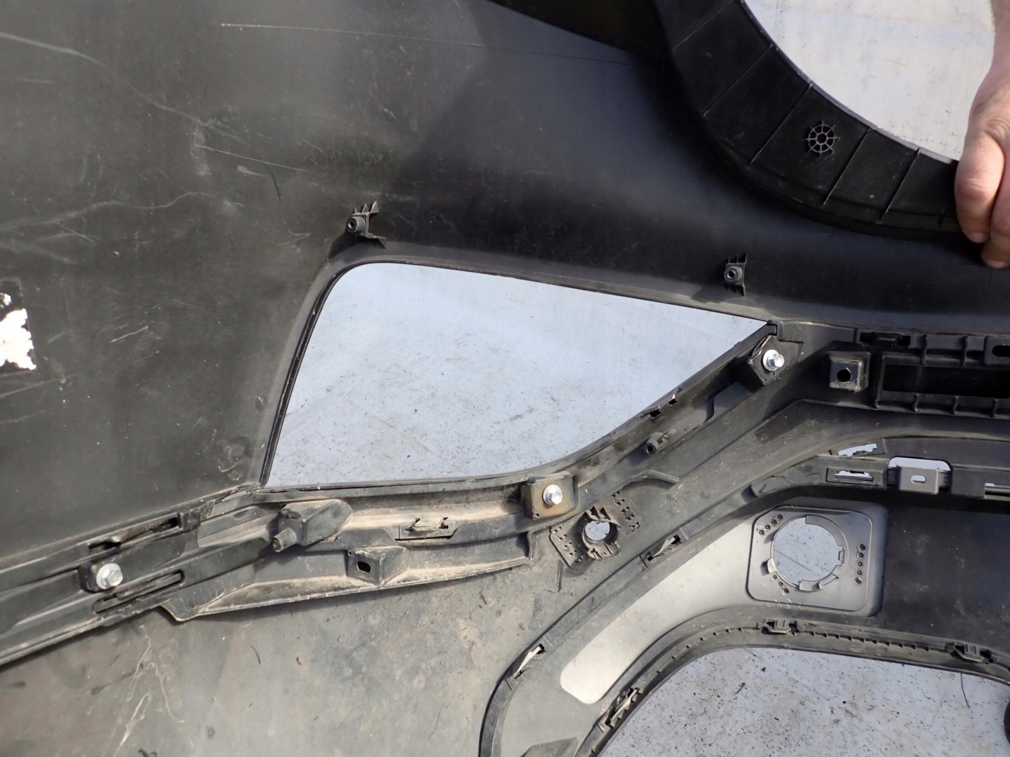 HYUNDAI SANTA FE IV 18- bumper rear part rear PDC