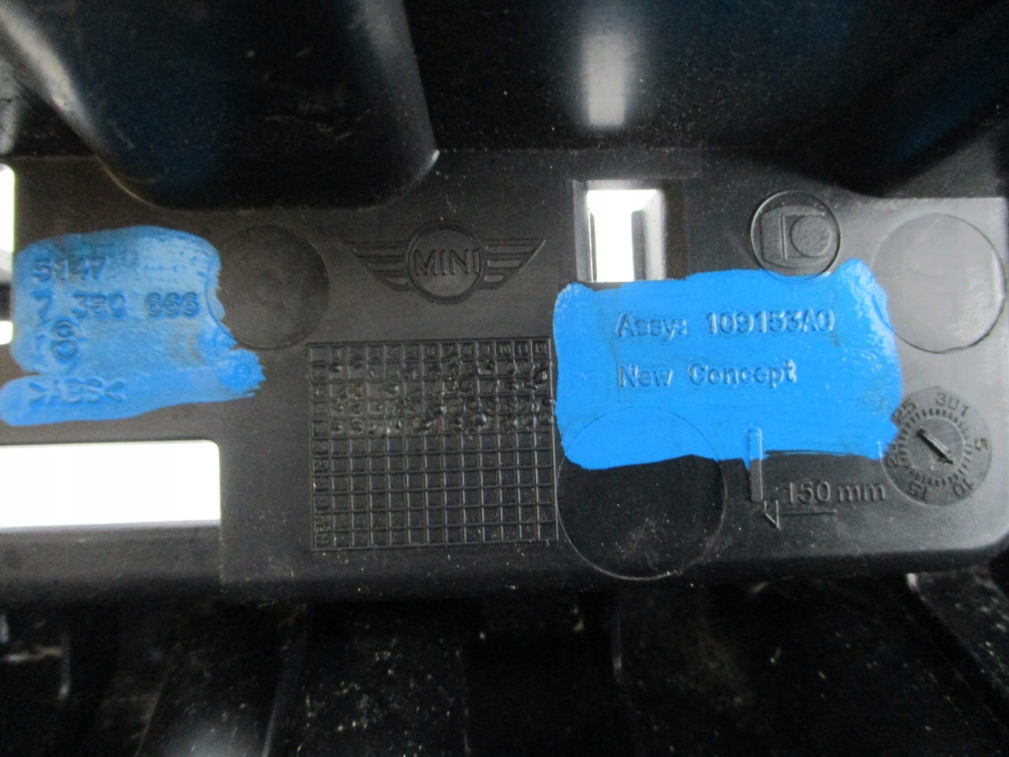 bumper bracket rear part MINI COUNTRYMAN F60 7389666