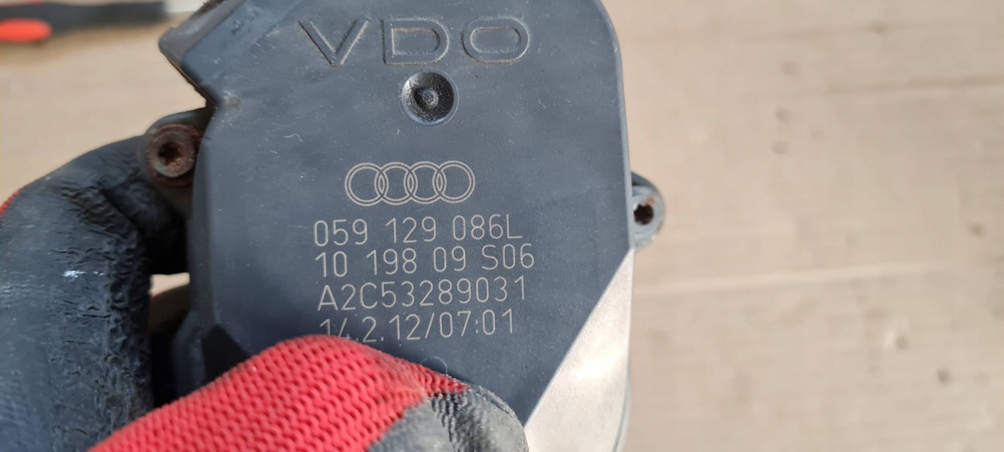 A6 C6 LIFT régulateur aspiration 2.7 3.0 TDI 059129086L A4 B7 B8 A5