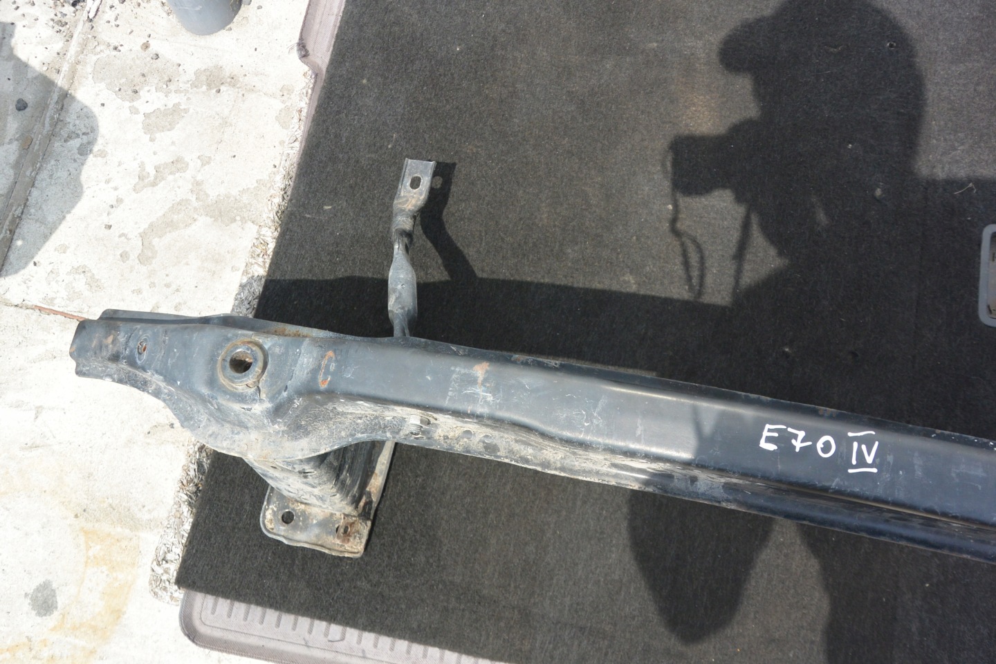 TRAVERSE PARE CHOC AVANT CONSOLE BMW X5 X6 E70 E71
