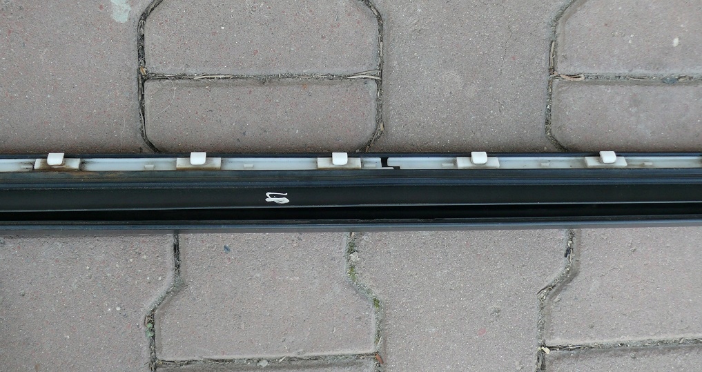 moulding lower door left front AUDI S6 A6 C5 4.2 S-LINE LZ9W 4B3853959