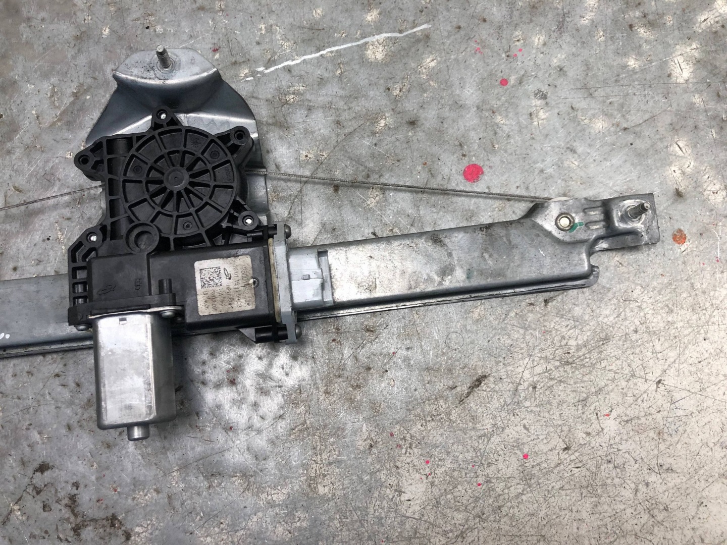 mini motor windows left front RENAULT TRAFIC III 128001502 807216280R