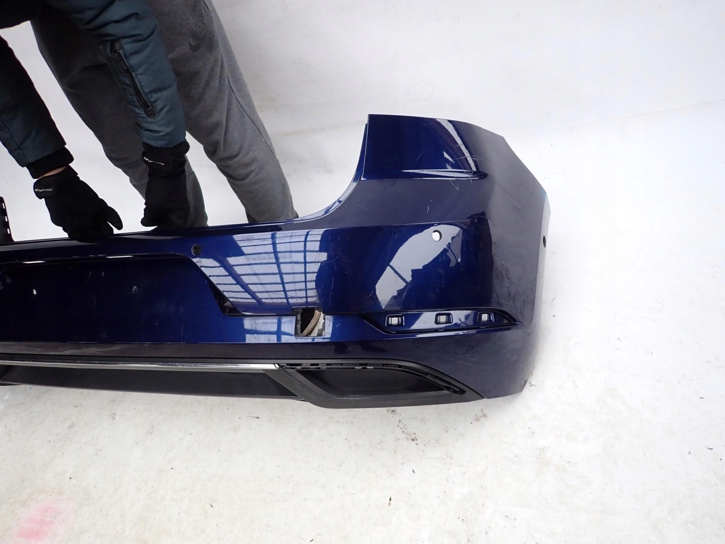 VW GOLF VII 7 HB LIFT 16-20 bumper rear part rear 6XPDC