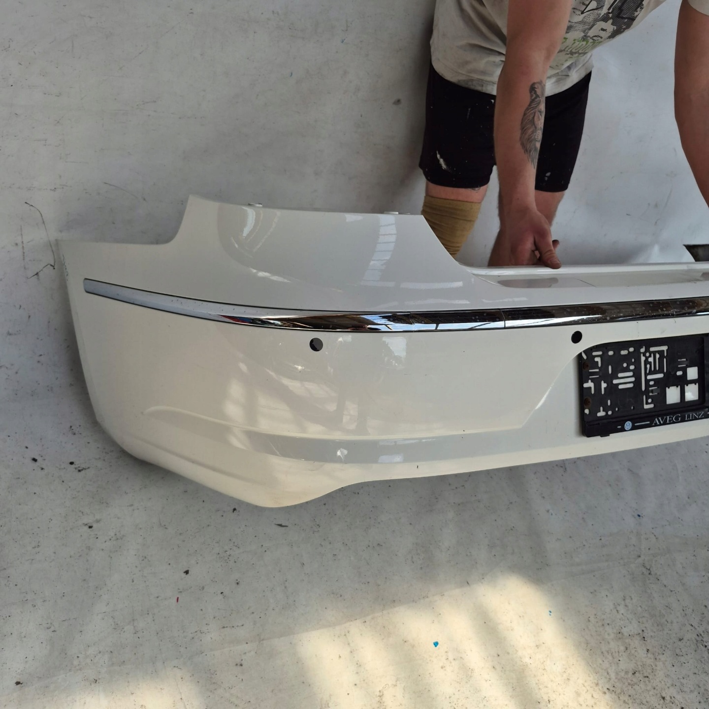 VW PASSAT CC LIFT 12-16 bumper rear part rear PDC