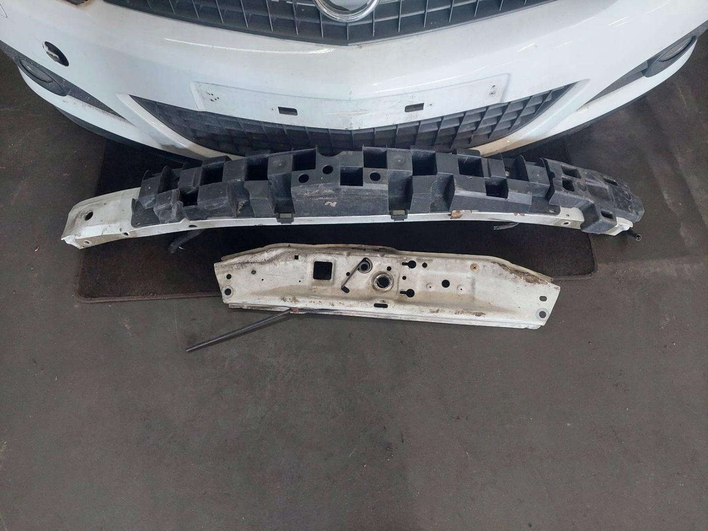 complete front bonnet bumper light fender OPEL ASTRA H LIFT GTC