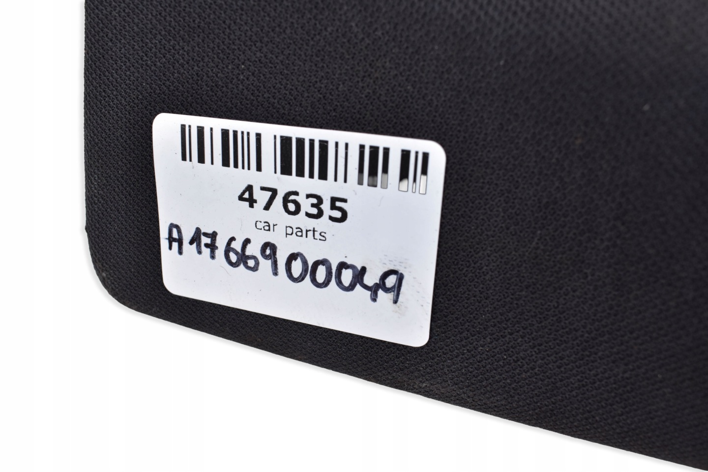 plato boot MERCEDES A-KLASA W176 A1766900049 2012-2018