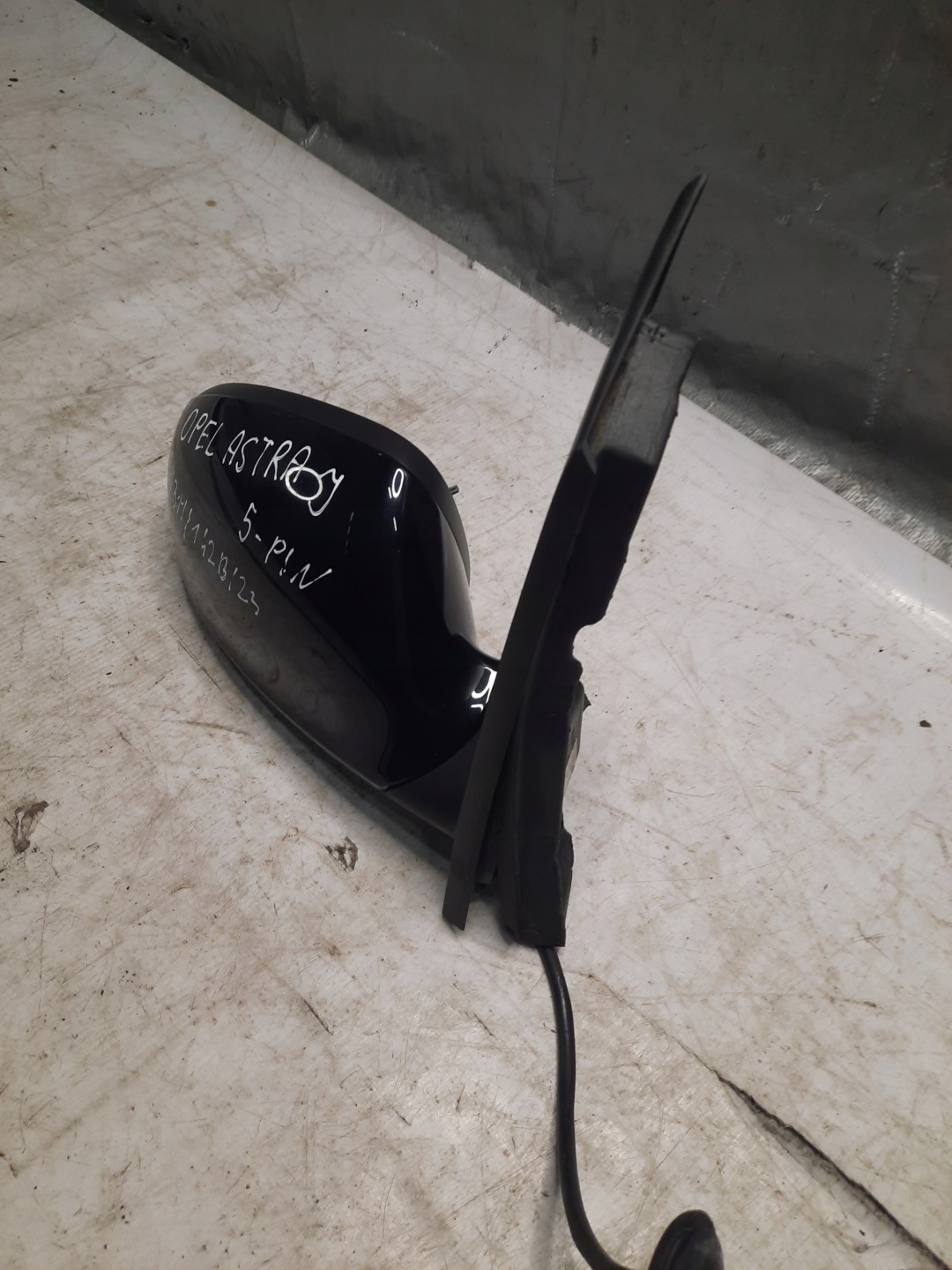mirror Opel Astra J 5 PIN anglik